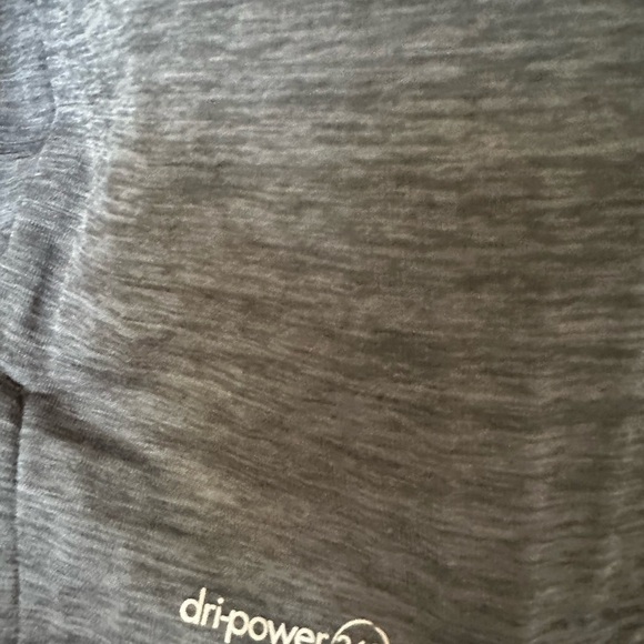 Men’s pre own as Russel athletic 3XL long sleeve grey dri power 360 shirt - Picture 3 of 4